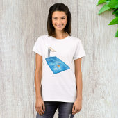 Mädchen schwimmen T-Shirt