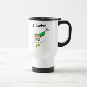 Mädchen-Schwimmen-Tasse Reisebecher