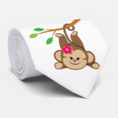 Mädchen-schwingaffe Krawatte (Gerollt)