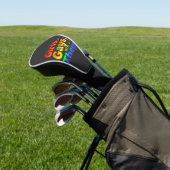Mädchen, Schwule, und sie sind LGBT-Pride Monatsin Golf Headcover (In SItu)