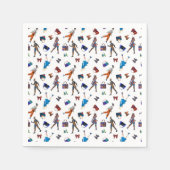 Mädchen Serviette (Vorderseite)