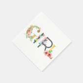 Mädchen Serviette (Ecke)