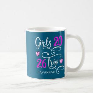 Mädchen Shirt Reise Savannah Georgia Urlaub Gruppe Kaffeetasse