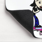 Mädchen sk8er mousepad (Ecke)