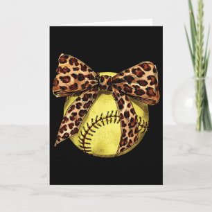 Mädchen Softll Leopard Tierdruck Bogen Band Mama D Karte