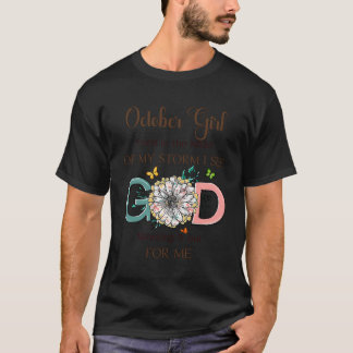 Mädchen sogar mitten in meinem Sturm sehe ich arbe T-Shirt