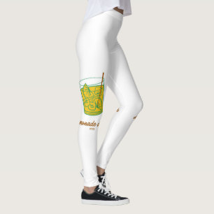 Mädchen Sommergetränk Design Leggings