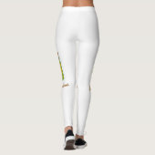 Mädchen Sommergetränk Design Leggings (Rückseite)