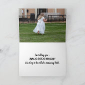 MÄDCHEN - SORGEN SIE SICH UM IHRE KARTE (Innenseite)