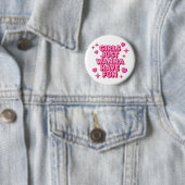 Mädchen Spaß Button (Beispiel)