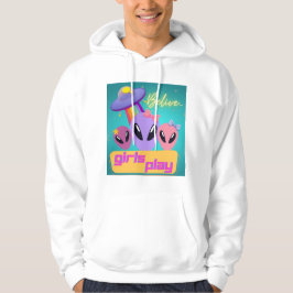 Mädchen spielen hoodie