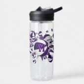 Mädchen spielen lila Basketballstars Trinkflasche (Links)