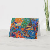 Mädchen spielen mit Katzen | Ernst Ludwig Kirchner Karte (Vorderseite)