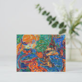 Mädchen spielen mit Katzen | Ernst Ludwig Kirchner Postkarte (Stehend Vorderseite)