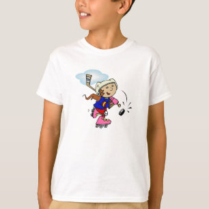 Mädchen-Spieler T-Shirt