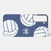 Mädchen Sport Volleyball Handy Zubehör Samsung Galaxy Hülle (Rückseite (Horizontal))