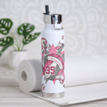 Mädchen sportlich-rosa-grauer Volleyballblowout