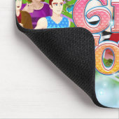 Mädchen-Stadt Mousepad (Ecke)