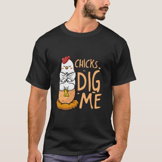 Mädchen stehen auf mich T-Shirt (Vorderseite)