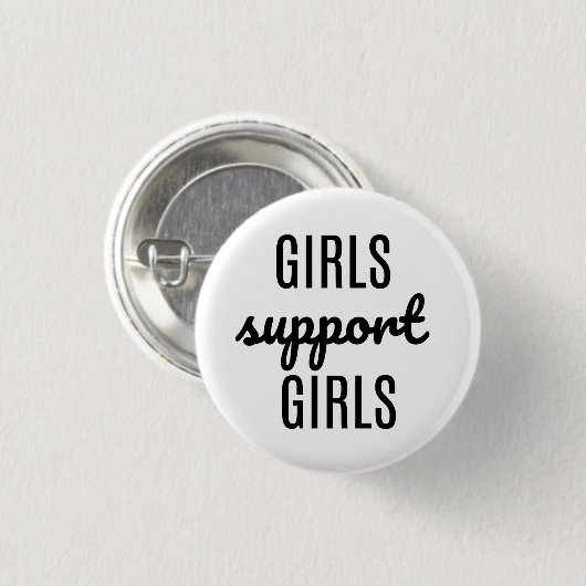 Mädchen-Stützmädchenknopf Button (Vorne & Hinten)