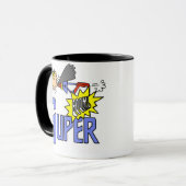 Mädchen SUPER Tasse (Vorderseite Links)