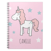 Mädchen Süßes Magisches Rosa Einhorn Kinder Schule