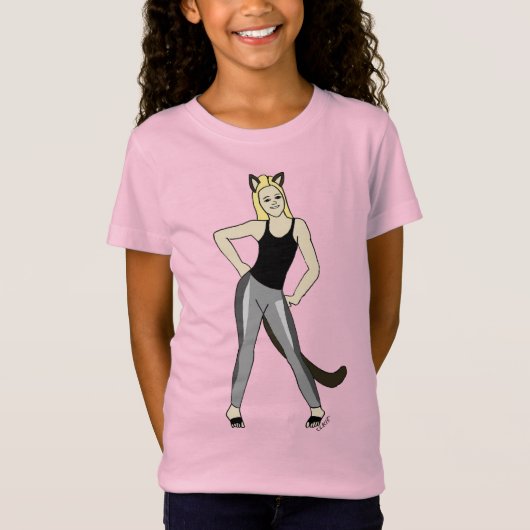 Mädchen T-Shirt (Vorderseite)