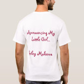 Mädchen T-Shirt (Rückseite)