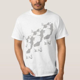 Mädchen-T-Shirt des weißen Elefant-drei T-Shirt