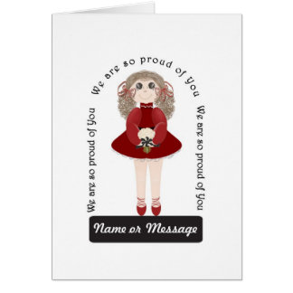 Mädchen-Tanz personalisiert