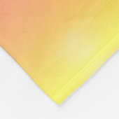 Mädchen tanzen Regenbogen-Fliesblanke Fleecedecke (Ecke)