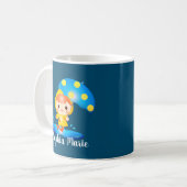 Mädchen tanzen unter dem Regen Kaffeetasse (Vorderseite Links)