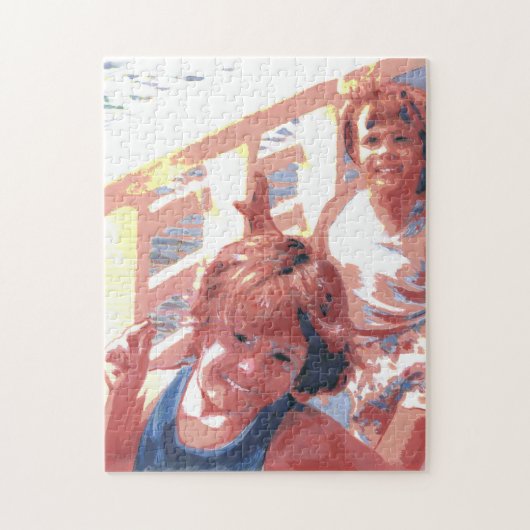 Mädchen tanzen zu Musik Puzzle (Vertikal)