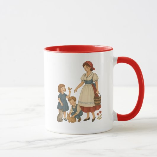 Mädchen Tasse (Rechts)