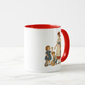 Mädchen Tasse (VorderseiteRechts)