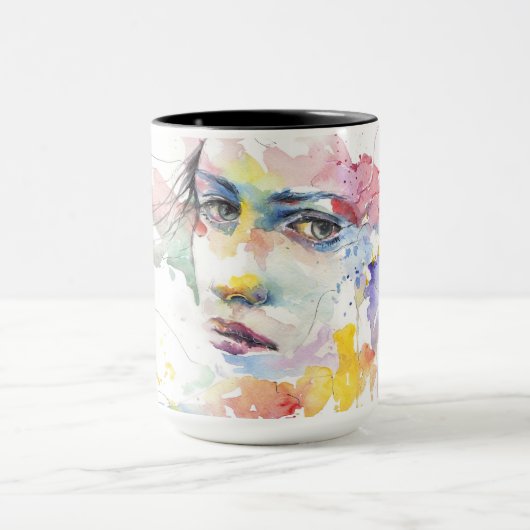 Mädchen Tasse (Zentrum)