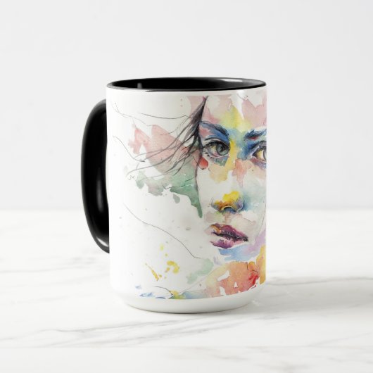 Mädchen Tasse (Vorderseite Links)