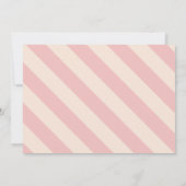 Mädchen Three-Rex Dinosaurier Geburtstagsfoto Einladung (Rückseite)