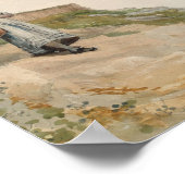 Mädchen tragen einen Korb | Winslow Homer Poster (Ecke)