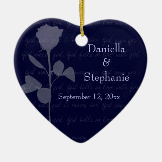 Mädchen trifft Mädchen Keramik Ornament