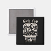 Mädchen Trip Salem 1692 sie vermissten eine Hexe Magnet (Vorderseite/Rückseite)