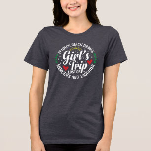 Mädchen-Trip Vergessene Erinnerungen Lachen Tri-Blend Shirt