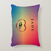 Mädchen Tumble Gymnast Custom Gymnastik Pillow Dekokissen (Vorderseite(Vertikal))