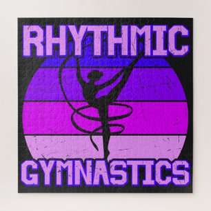 Mädchen Turnen Rhythmische Sportgymnastik Puzzle