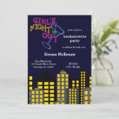 Mädchen übernachten einladung (Stehend Vorderseite)