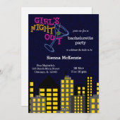 Mädchen übernachten einladung (Vorne/Hinten)