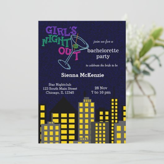 Mädchen übernachten einladung (Stehend Vorderseite)