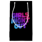 Mädchen übernachten kleine geschenktüte (Vorderseite)