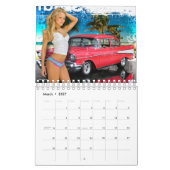 Mädchen-und Auto-Kalender Kalender (Mär 2027)