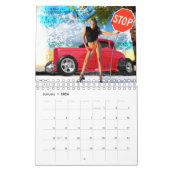 Mädchen-und Auto-Kalender Kalender (Jan 2026)